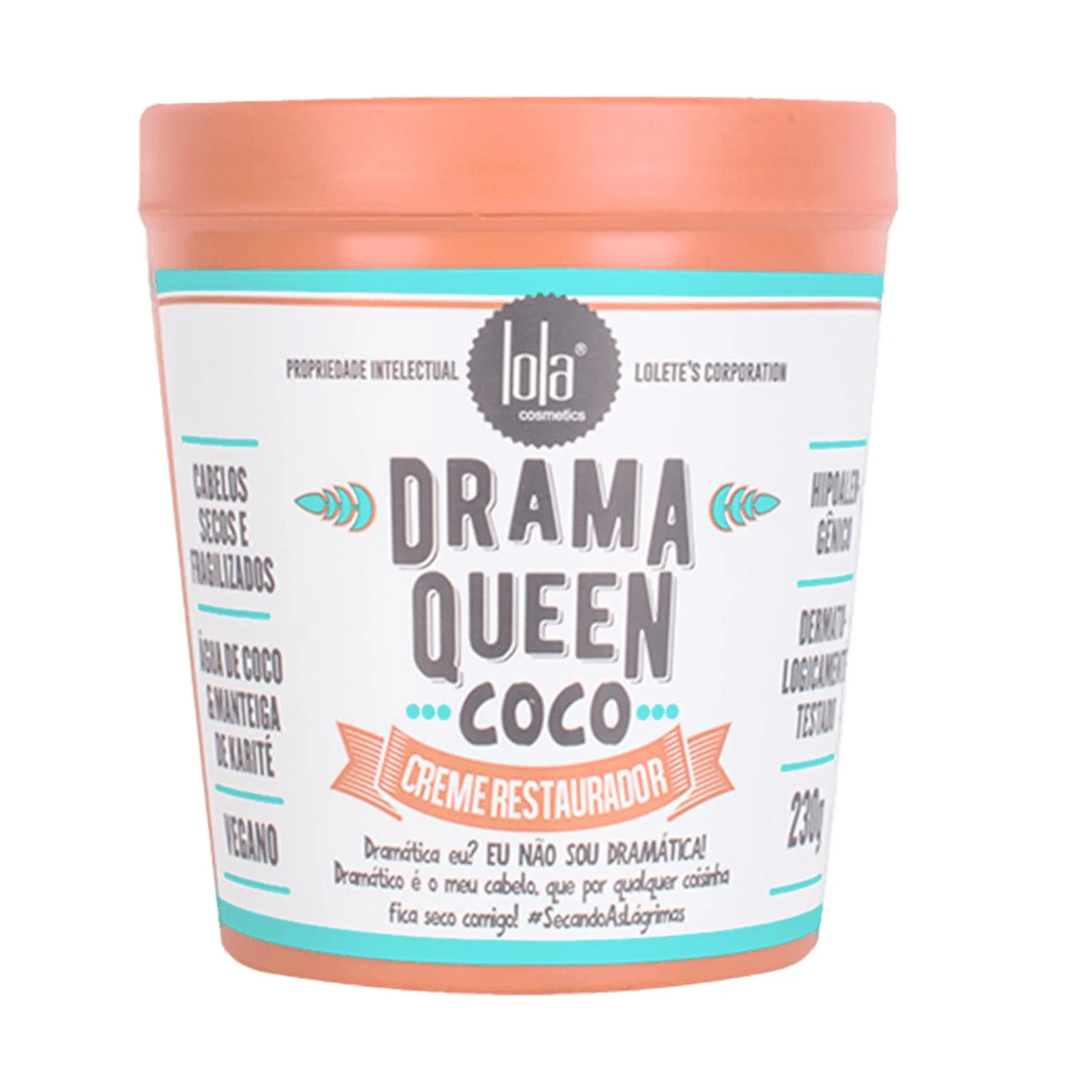 Lola Cosmetics Drama Queen Coco Mascarilla Restauradora 230g Lola Cosmetics Drama Queen Coco Mascarilla Restauradora 230g