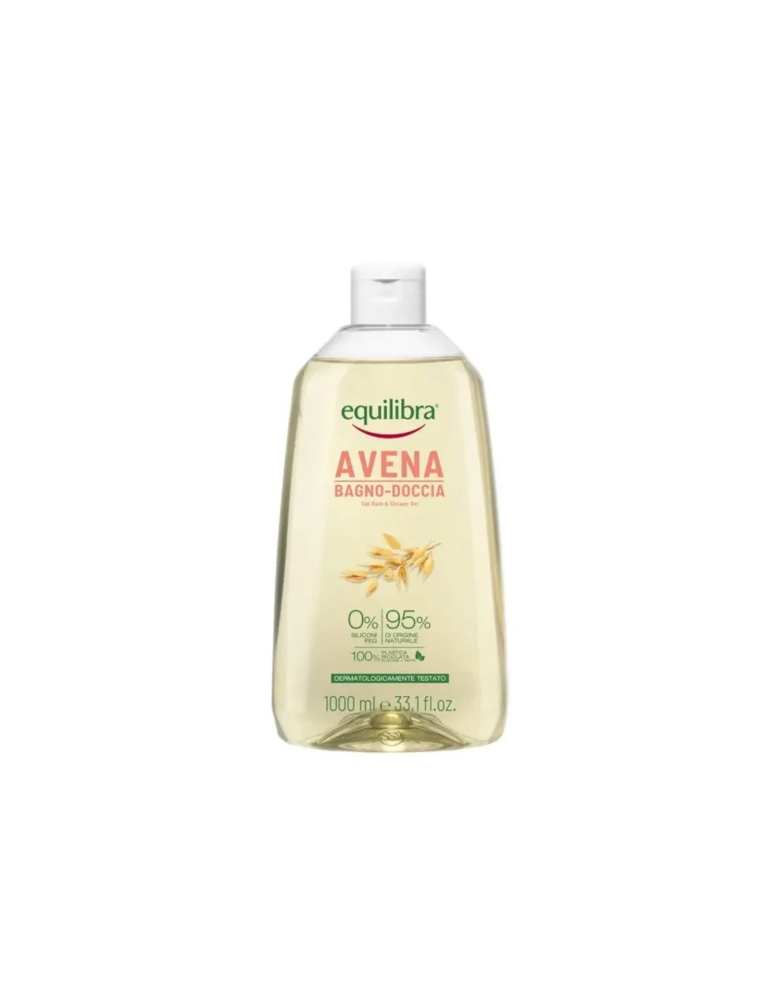 Equilibra Gel da bagno all’avena 1000 ml