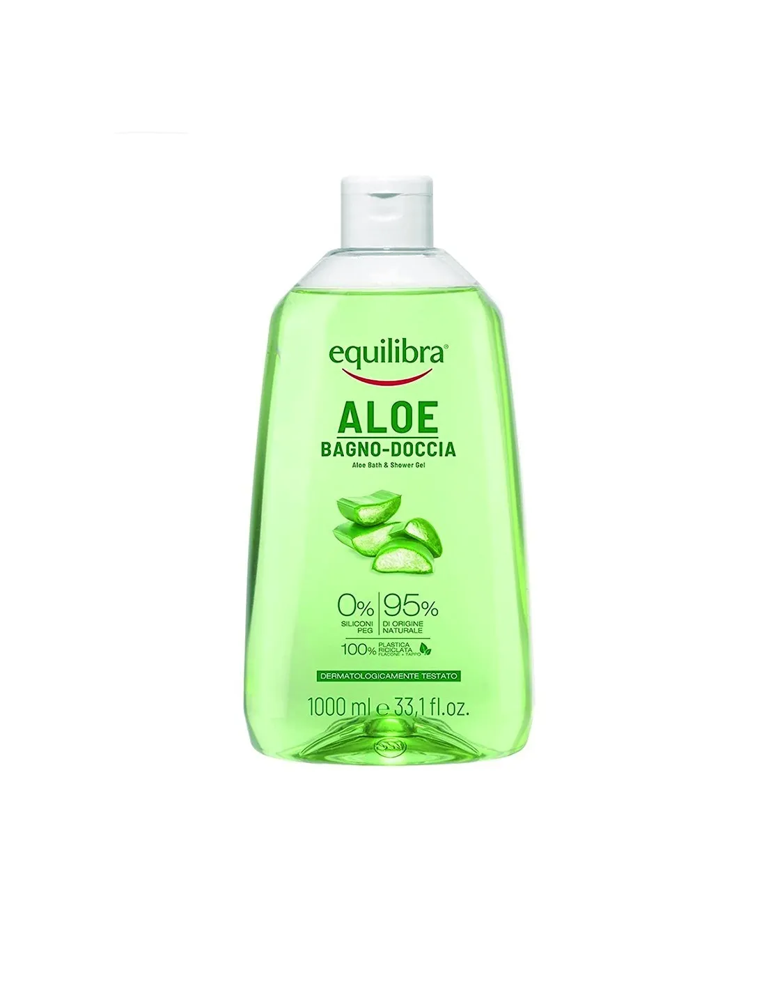 Gel da bagno all’aloe Equilibra 1000ml