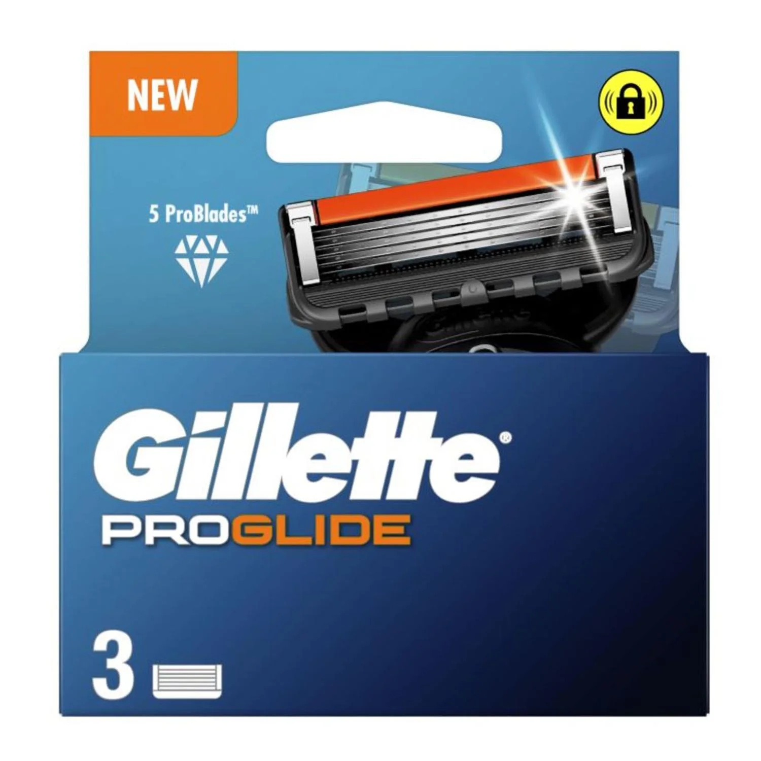 Lama di caricamento Gillette Proglide Manual Rec 3