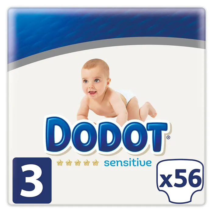Dodot Sensitive T-3 56 unità