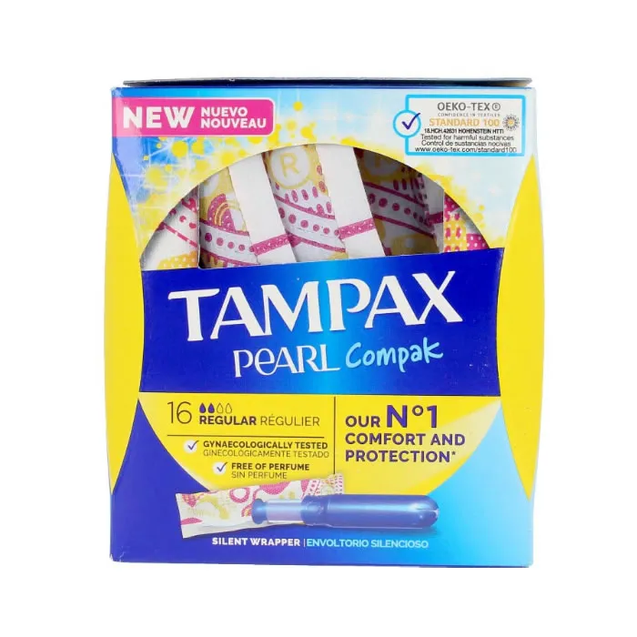 Tampone Tampax Pearl Regular 18 unità