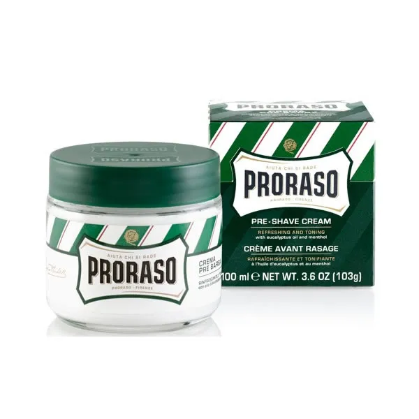 Crema pre-barba Proraso Green 100ml
