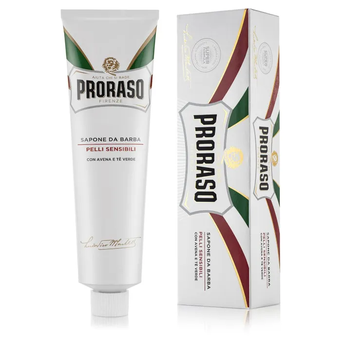 Crema da barba Proraso White per pelli sensibili 150 ml