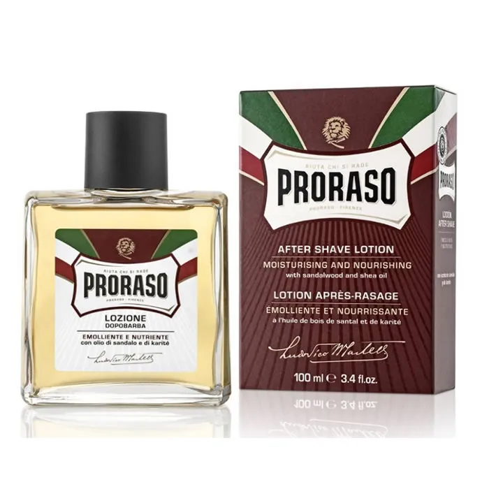 Lozione dopobarba Proraso Red 100ml