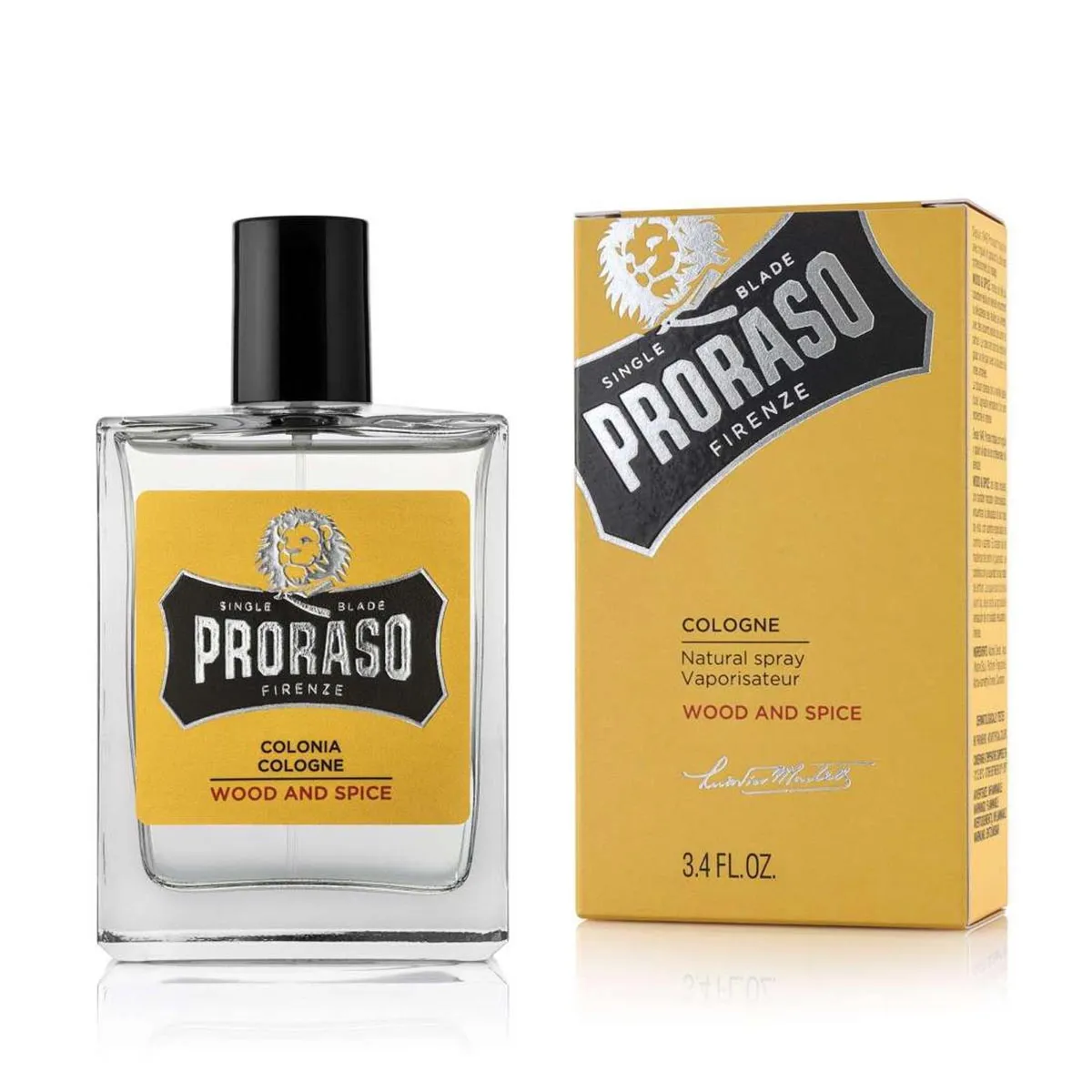 Proraso Wood and Spice Cologne 100ml