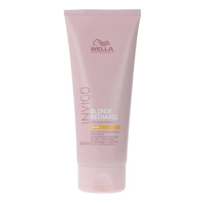 Wella Invigo Blonde Recharge Color Balsamo Rinfrescante Caldo 200ml