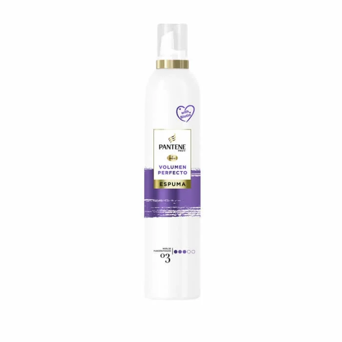 Pantene Perfect Volume Mousse Hold 03 con Spray all’Olio di Jojoba 300 ml