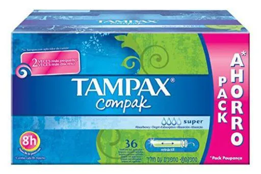 Tampone Tampax Compak Super 36 U