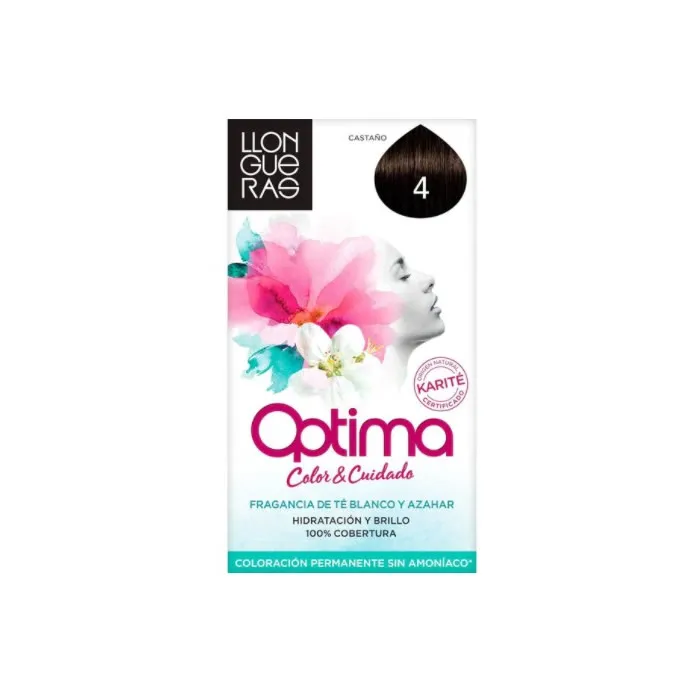 Llongueras Optima Colore per capelli 4 Marrone