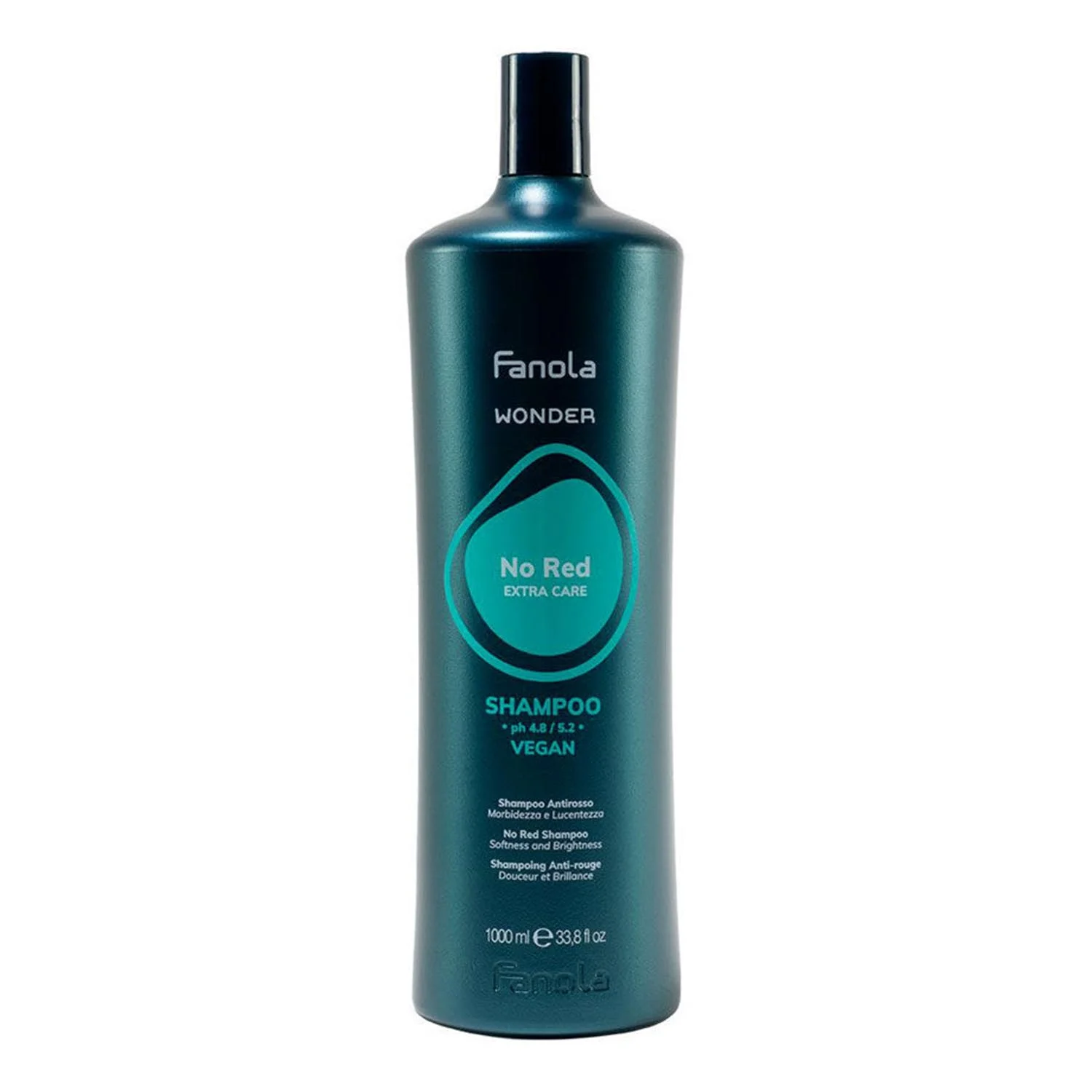 Fanola Wonder No Red Extra Care Champu Vegano 1000ml