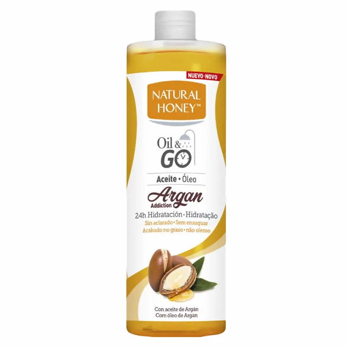 Elisir naturale al miele di argan e olio corpo Go 250 ml