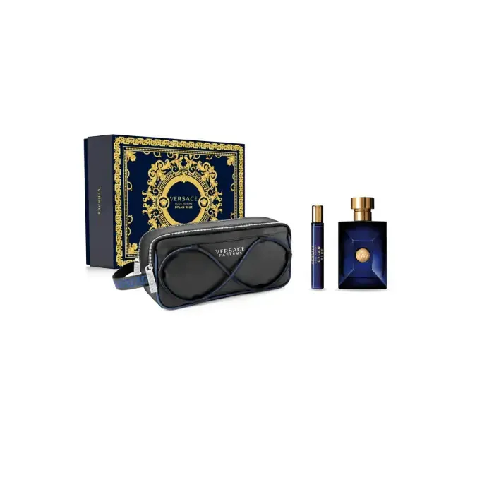 Versace Dylan Blue Eau De Toilette Spray 100ml Set 3 pezzi