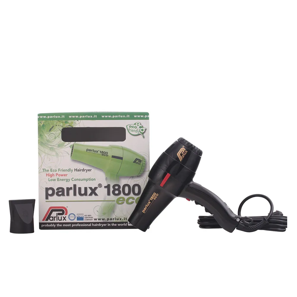 Parlux Asciugacapelli 1800 Eco Edition Black 