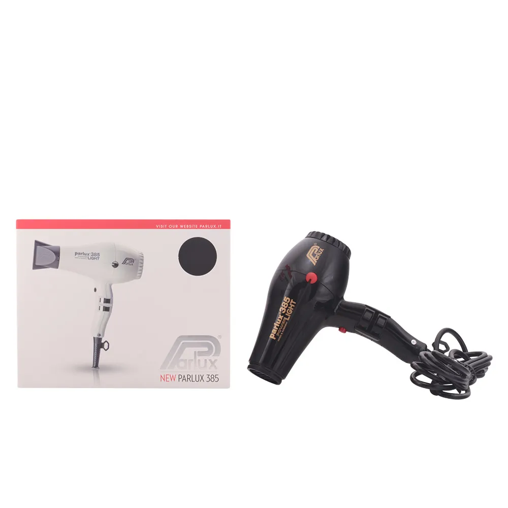 Parlux Asciugacapelli 385 Powerlight Ionic Ceramic Black 