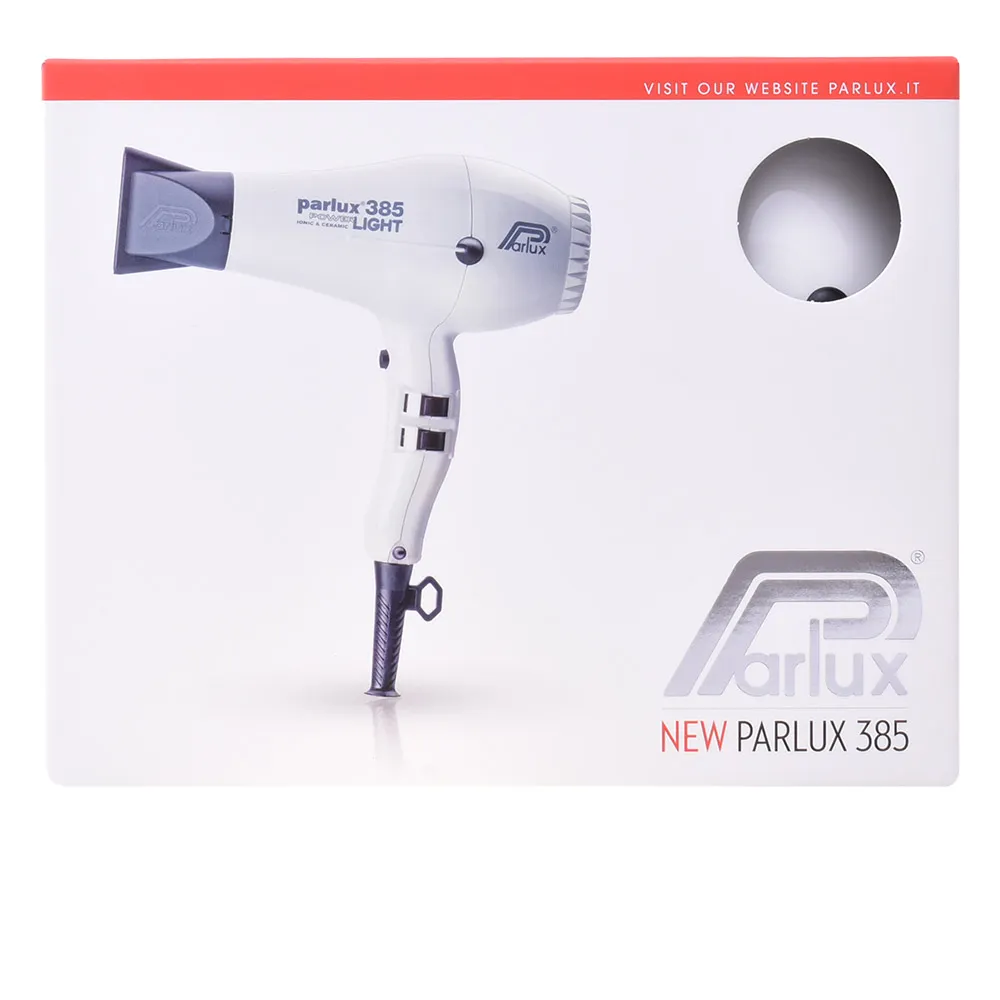 Parlux Asciugacapelli 385 Power Light White 