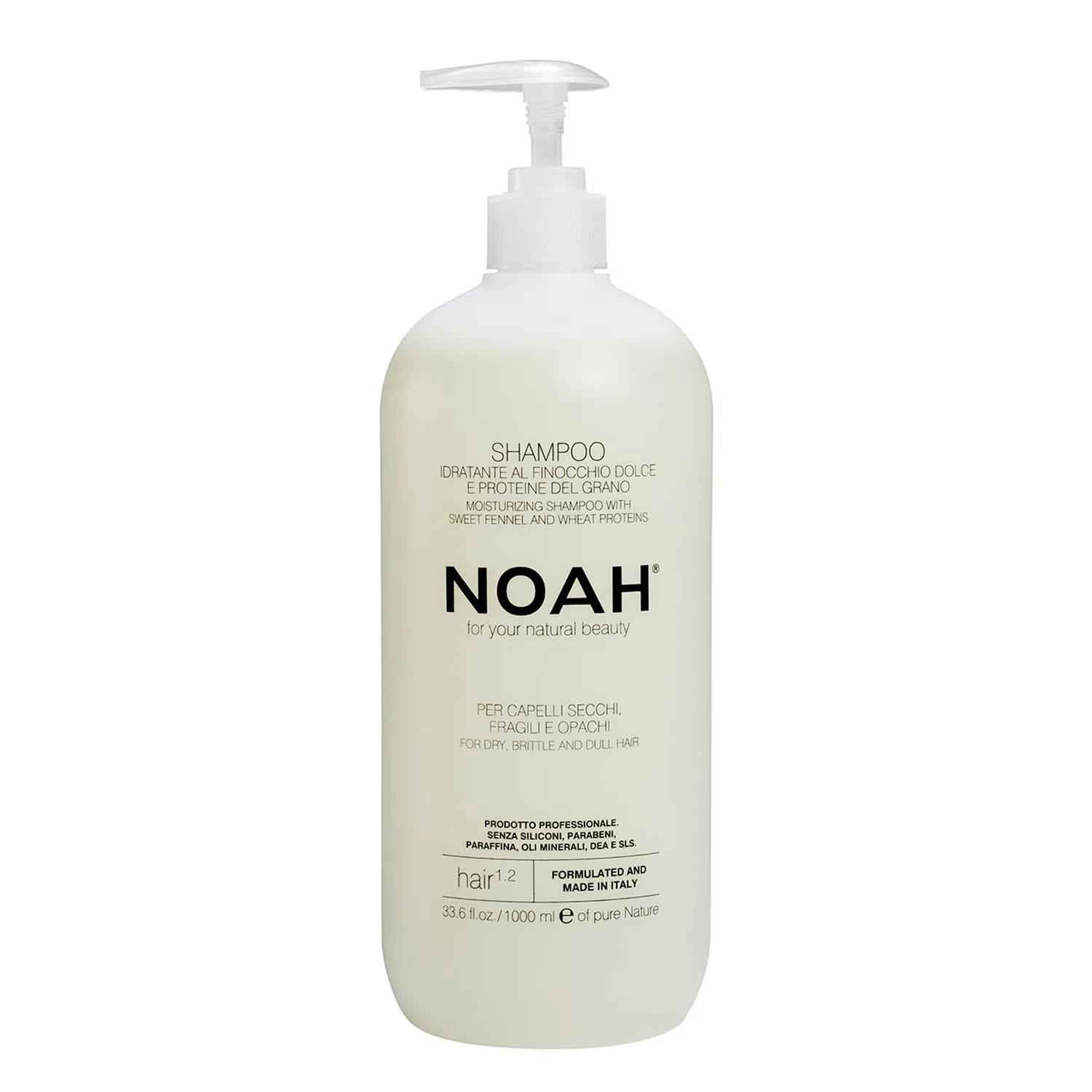 Shampoo idratante al finocchio Noah 1000 ml