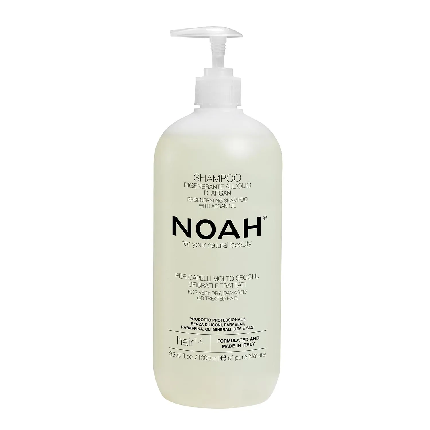 Shampoo rigenerante all’olio di Argan Noah 1000ml