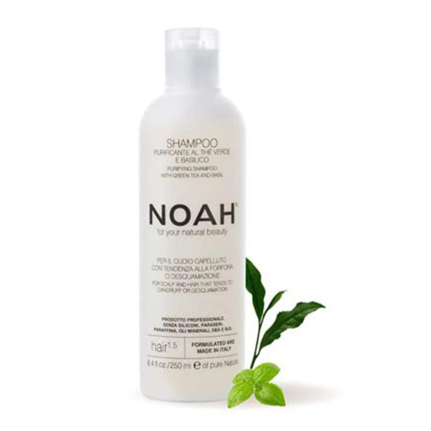 Shampoo purificante al tè verde Noah 1000 ml