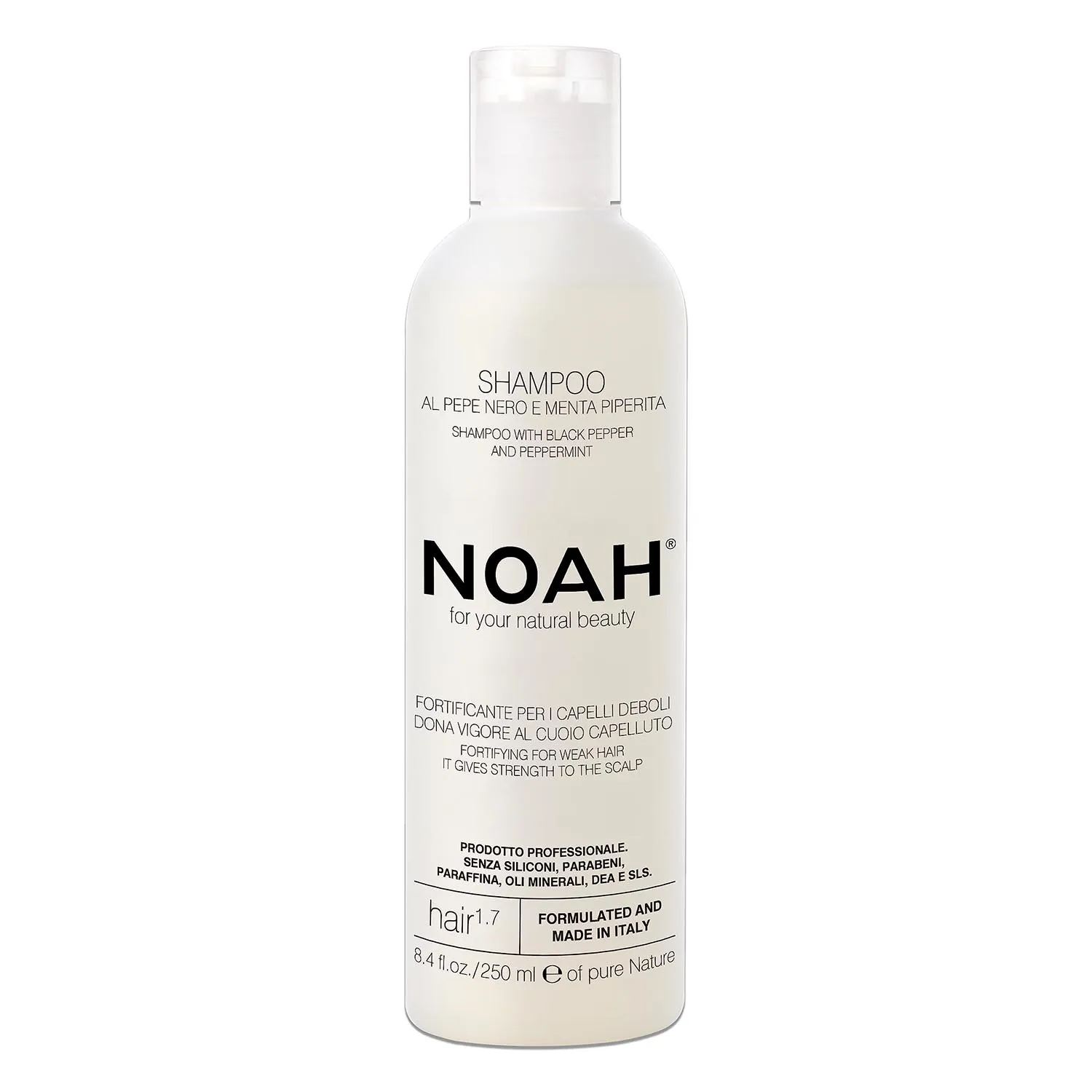 Shampoo fortificante alla menta piperita Noah 250 ml