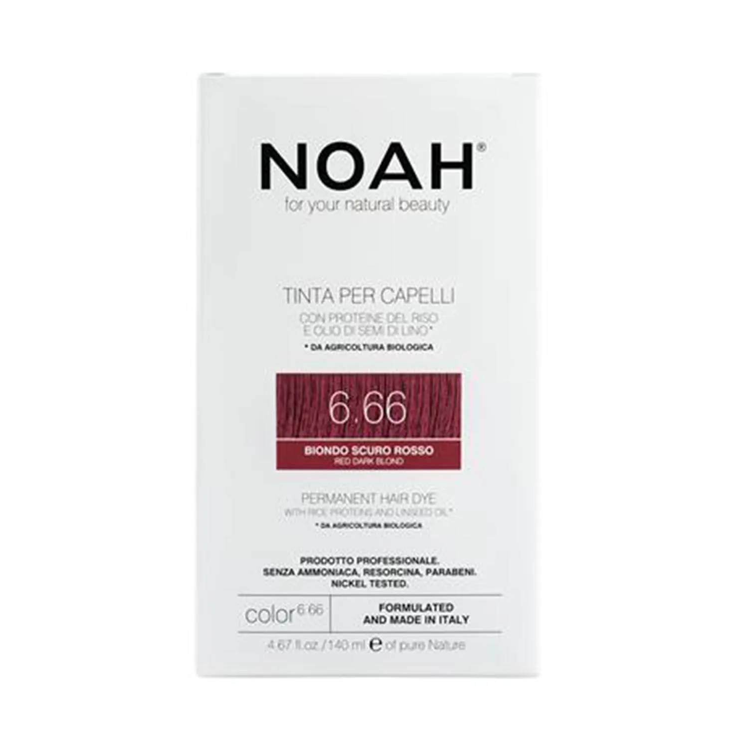 Noah Capilar Tinte Rosso Biondo Scuro 140ml