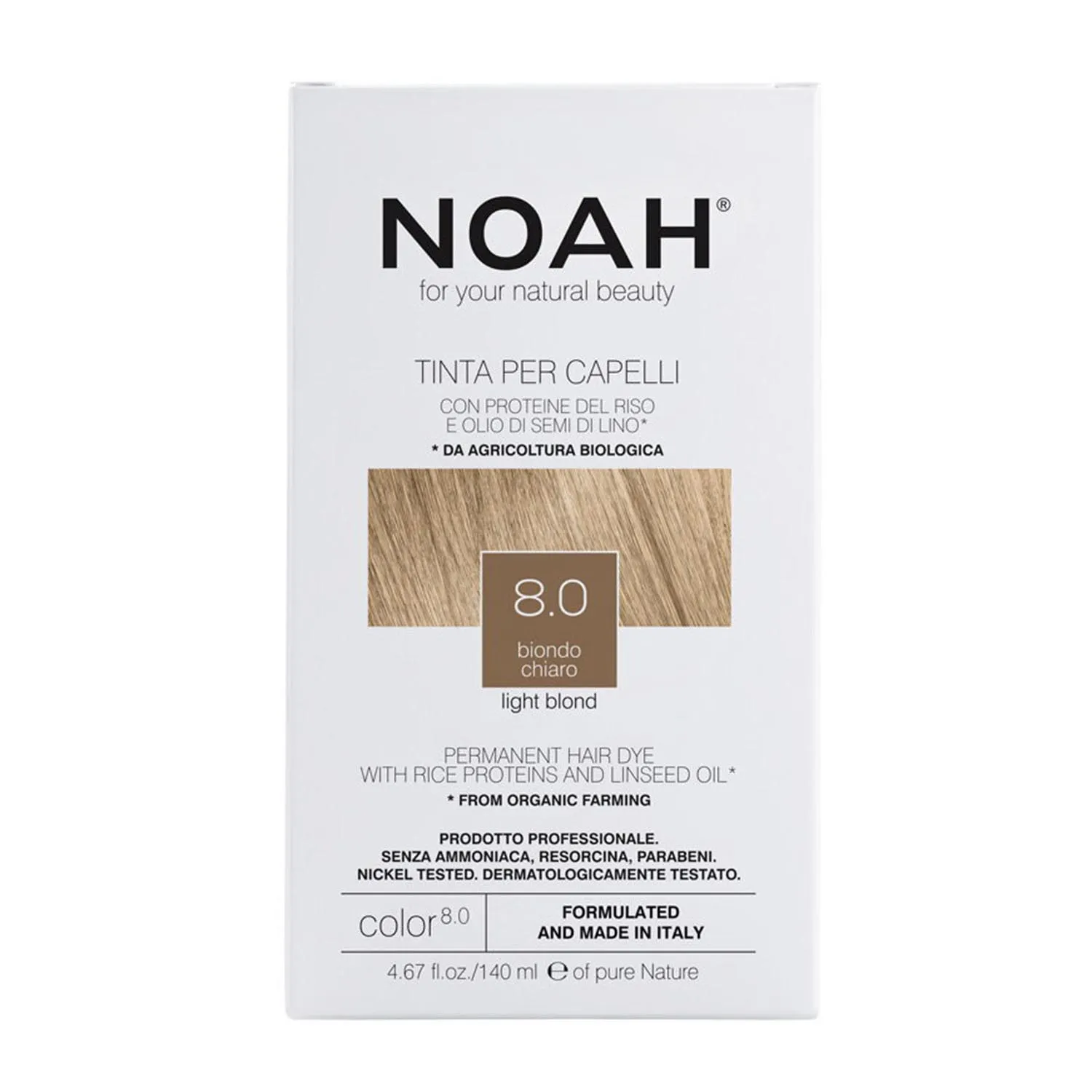Tinta per capelli Noah biondo chiaro 140 ml