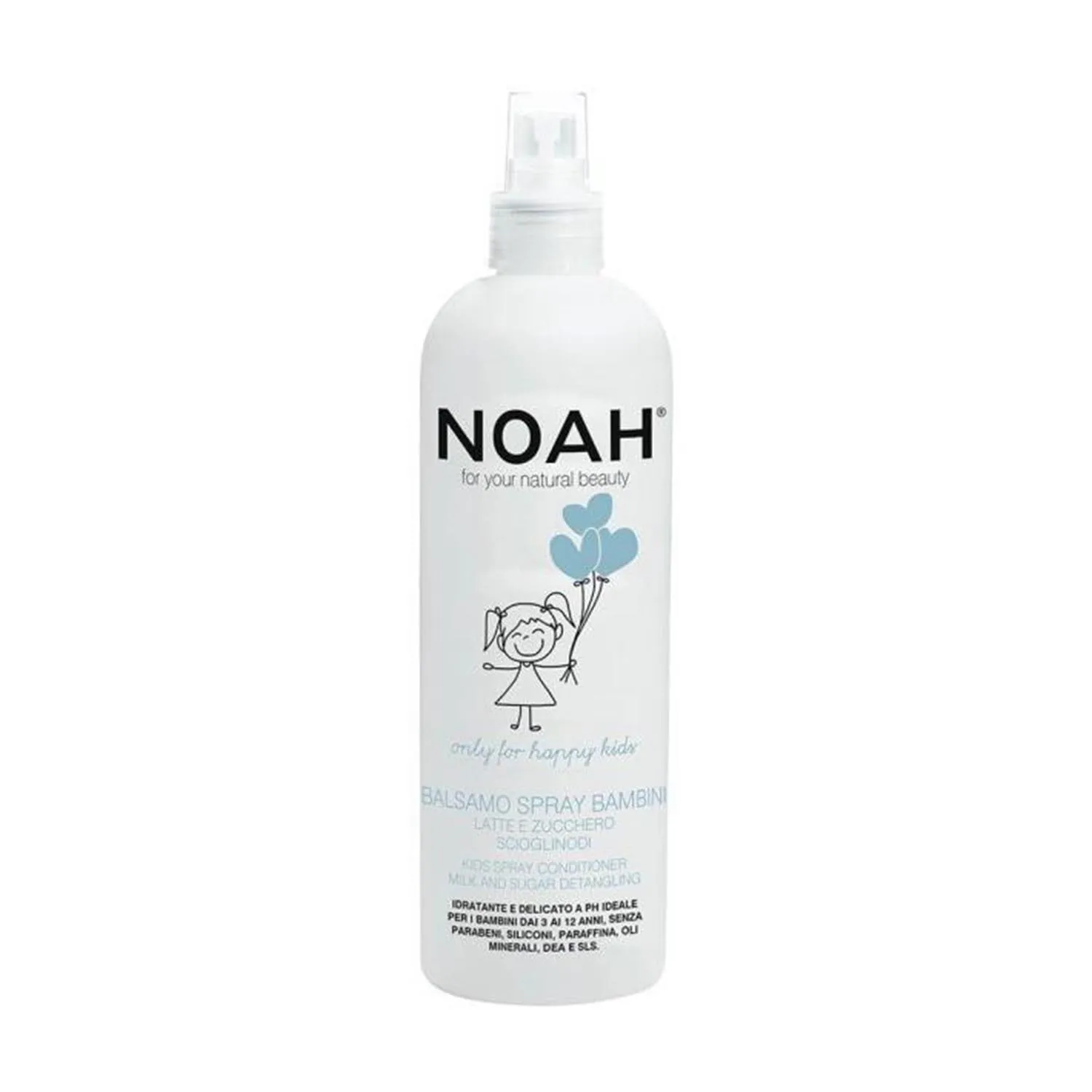 Balsamo spray condizionante per bambini Noah Kids 250 ml
