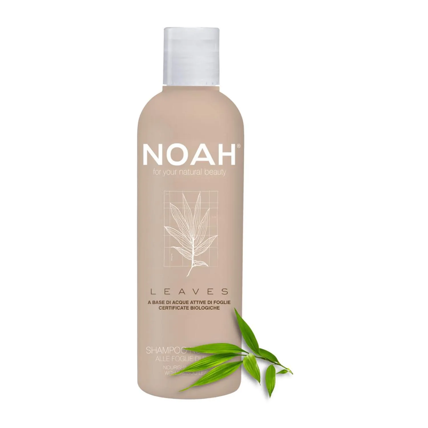 Noah Leaves Shampoo Nutritivo Bambù 250ml