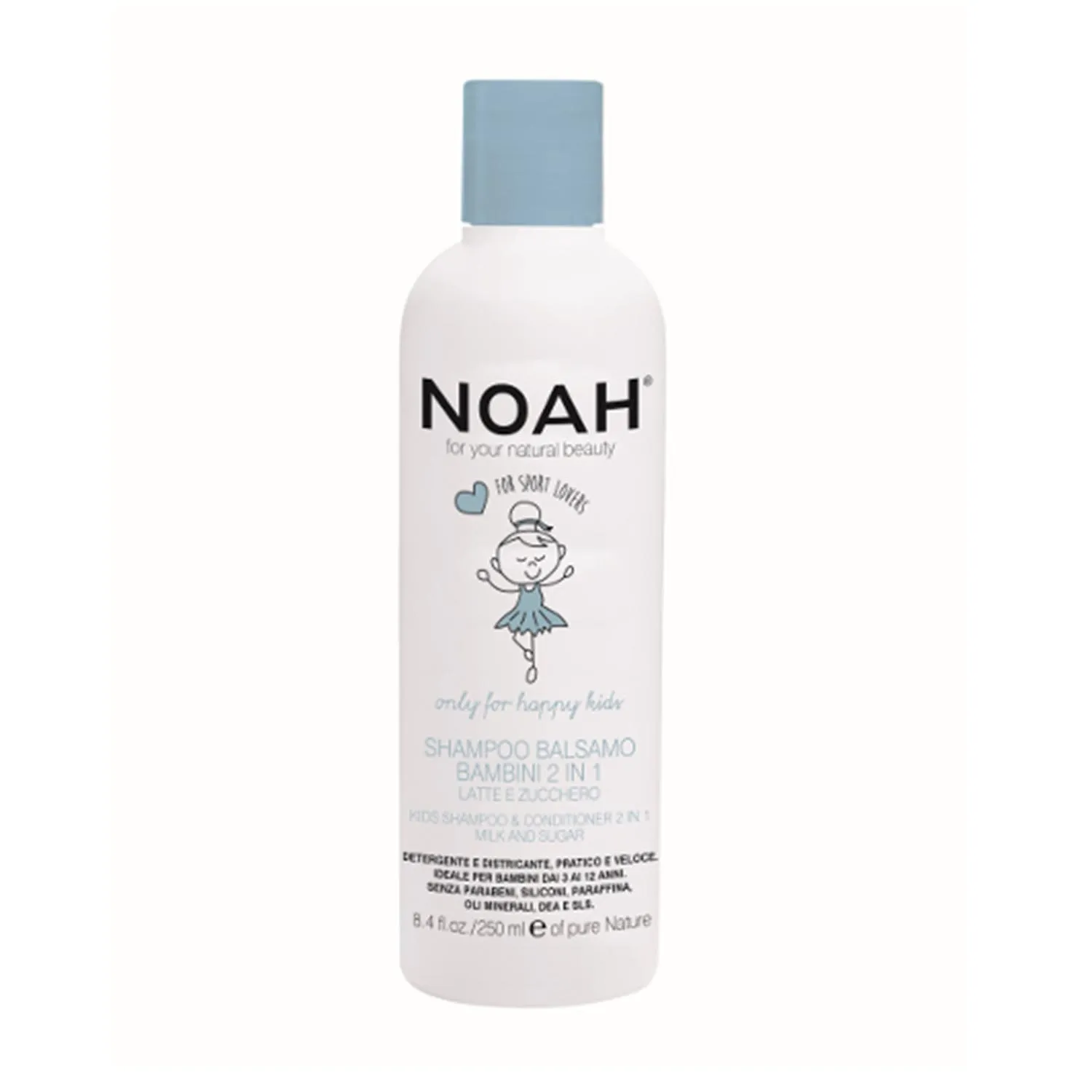Shampoo e balsamo 2 in 1 Noah Kids 250 ml