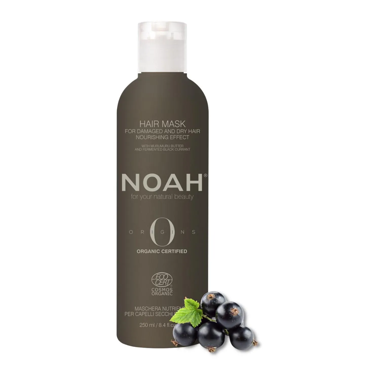 Maschera idratante biologica originale Noah 250 ml