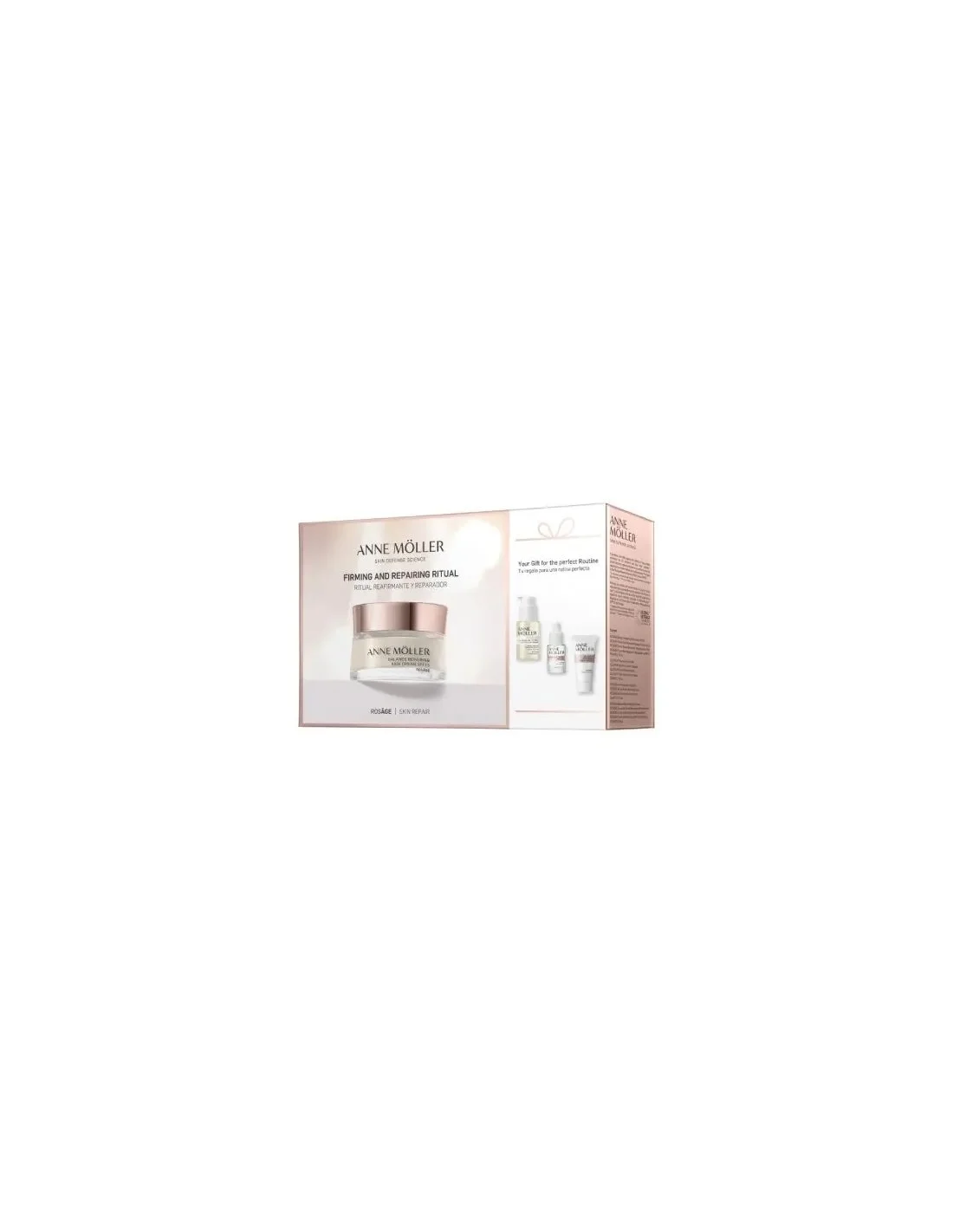 Anne Möller Rosâge Cream Ricca SPF 15 riparatrice e riequilibrante set da 4 pezzi