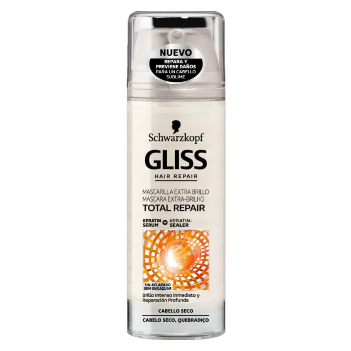 Schwarzkopf Gliss Total Repair Maschera Extra Shine 150ml