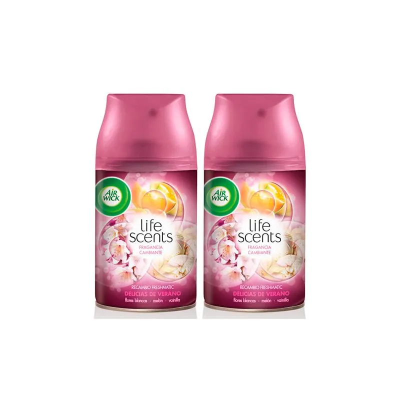 Ricarica per deodorante per ambienti Air-Wick Freshmatic Delights, confezione doppia, 2 x 250 ml