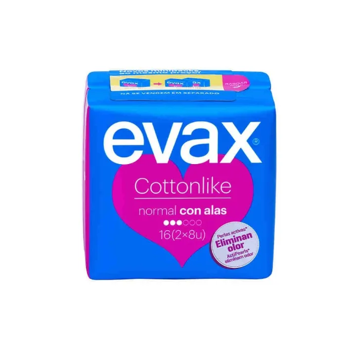Evax Cotton Like Normal con ali 16 unità