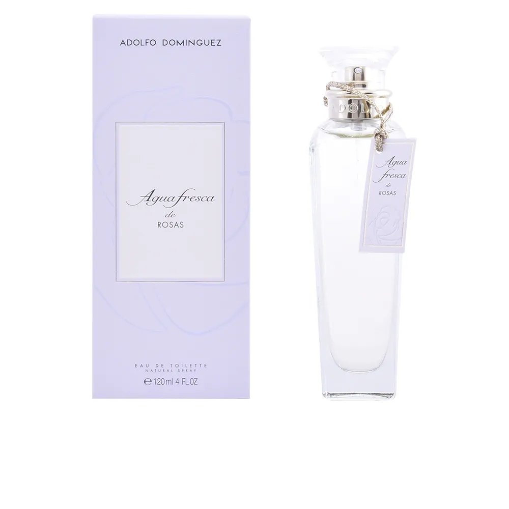Adolfo Dominguez Agua Fresca De Rosas Eau De Toilette Spray 120ml