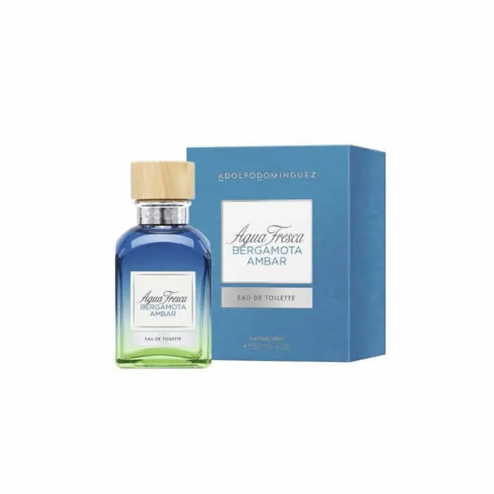 Adolfo Dominguez Agua Fresca Bergamota Ambar Eau De Toilette Spray 120ml Adolfo Dominguez Agua Fresca Bergamota Ambar Eau De Toilette Spray 120ml