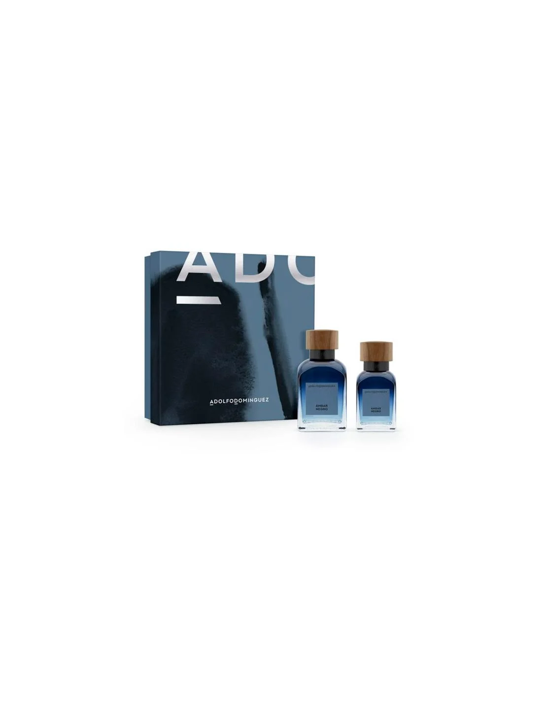 Adolfo Dominguez A D Agua Fresca Ambar Negro Edp Spray 120ml Edp 60ml Set