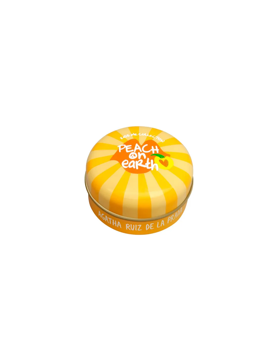 Agatha Ruiz De La Prada Kiss Me Col Peach Lip Balm 15g
