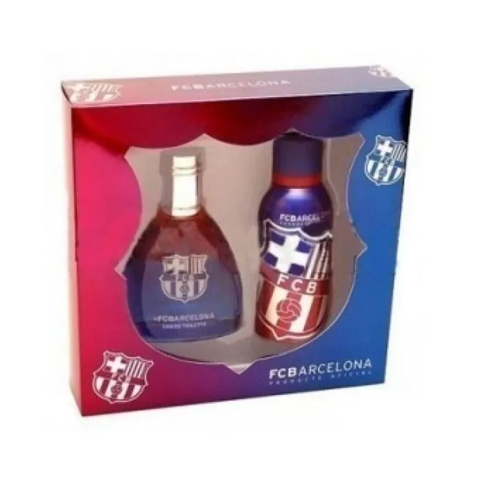 Fc Barcelona Eau De Toilette Spray 100ml Set 2 Artikel 2017