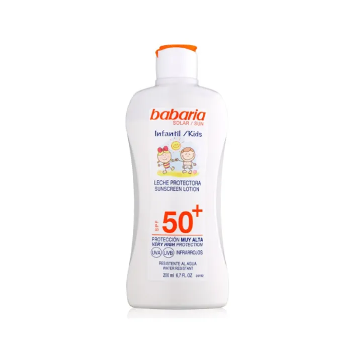 Babaria Sun Kids Crema solare resistente all’acqua SPF50 200 ml