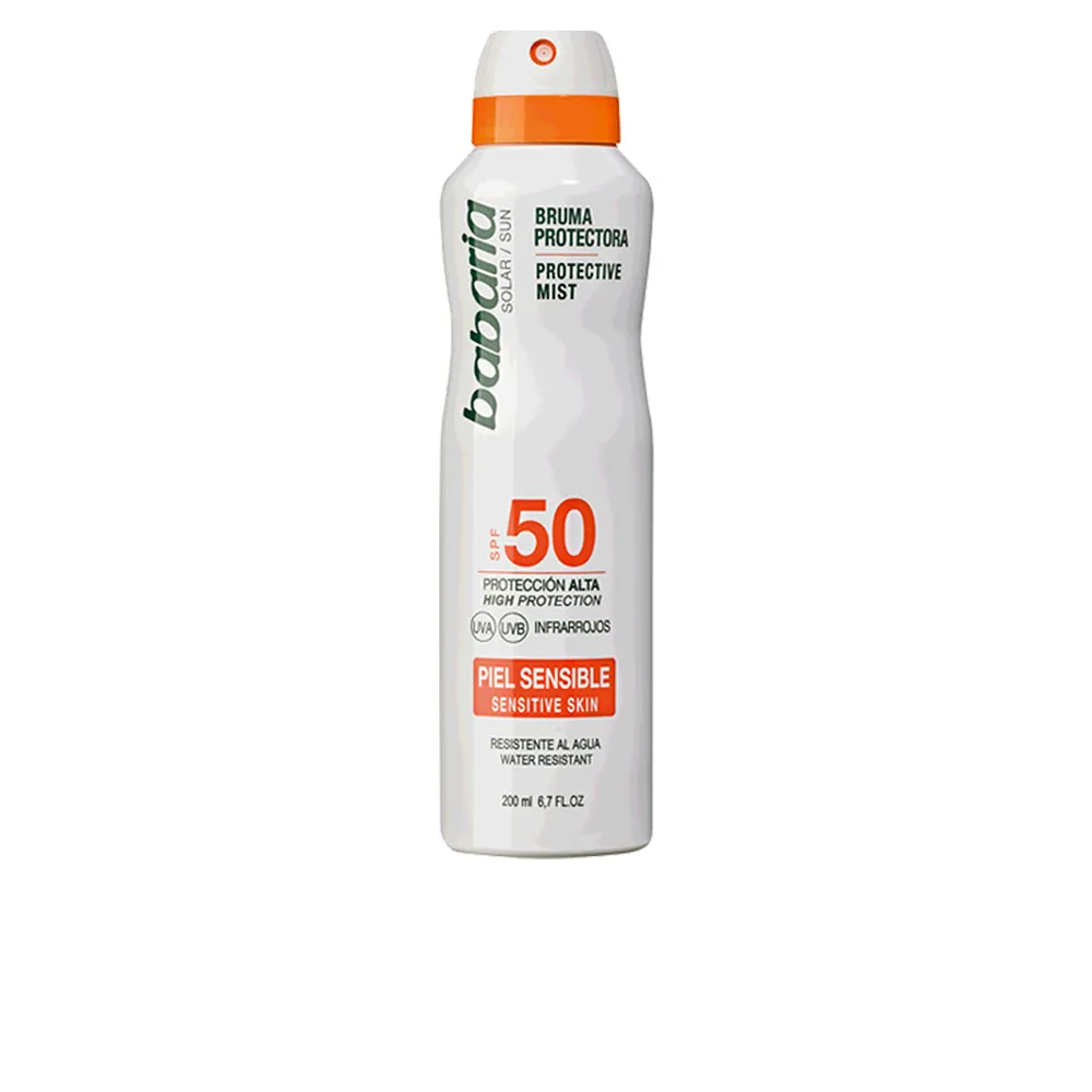 Babaria Spray protettivo per pelli sensibili Spf50 200ml