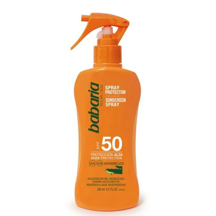 Babaria Crema Solare con Aloe Vera SPF50 200ml