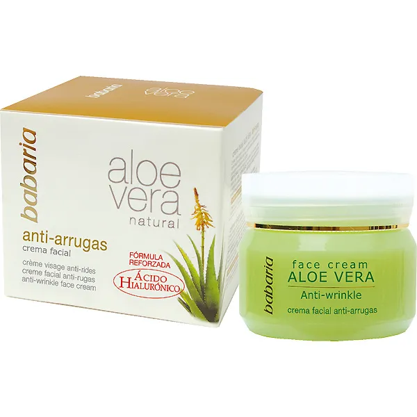 Babaria Crema Viso Antirughe Naturale Aloe Vera 50 ml