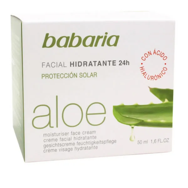 Crema viso Babaria Aloe Vera 50 ml