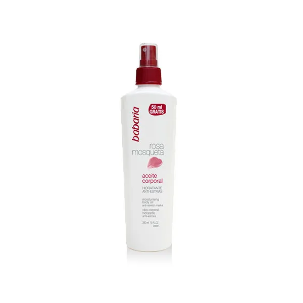 Spray all’olio per il corpo alla rosa canina Babaria 300 ml