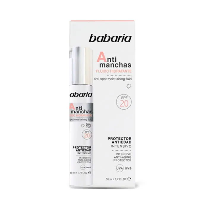 Babaria Fluido Idratante Anti-Macchie Spf20 50 ml