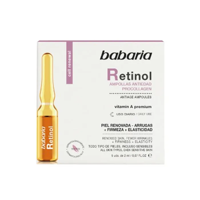 Fiale anti-età Babaria Retinol 5x2ml