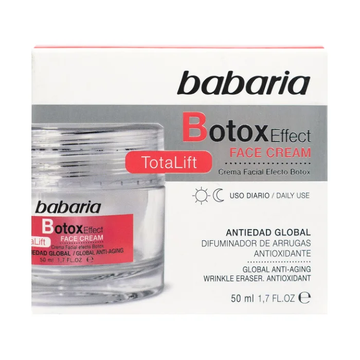 Babaria Botox Effect Totalift Crema Viso 50 ml