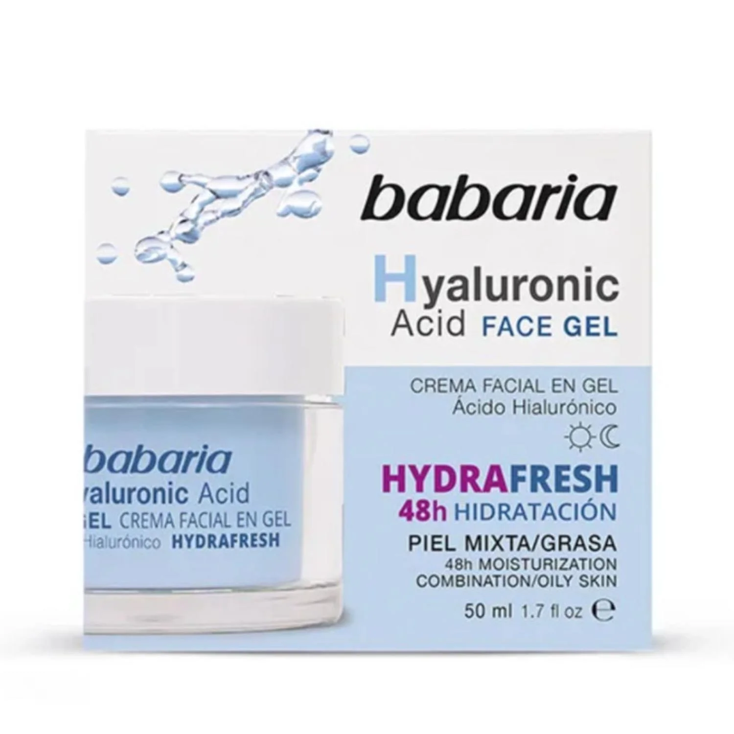 Cr Babaria Hyaluronic Hydra Fresh 50 ml