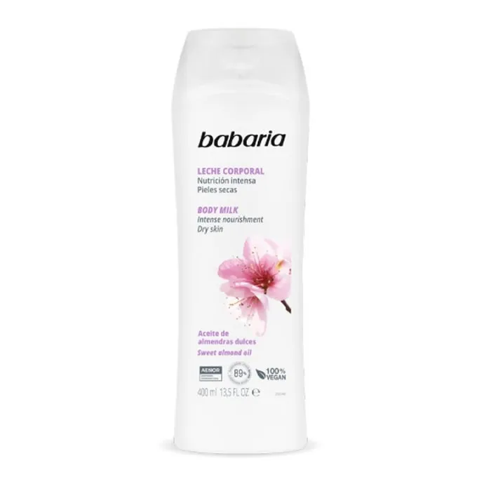 Latte corpo Babaria alle mandorle dolci per pelle molto secca 400 ml